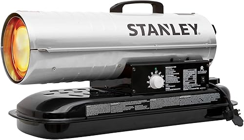 Miniatura 2 de STANLEY ST-80T-KFA, calentador de aire forzado de querosenodiesel, 80,000 BTU, plata