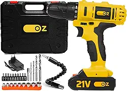 OZ Furadeira Parafusadeira De Impacto 21V Com Maleta