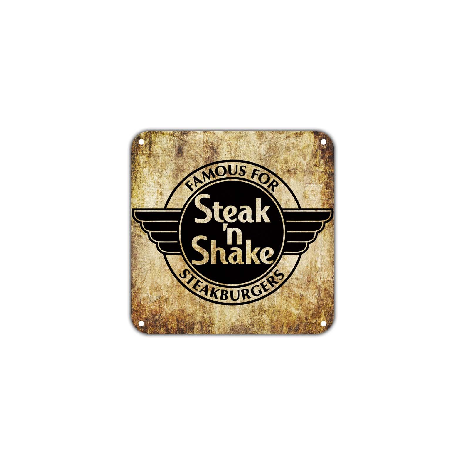 Amazon.com: Steak N Shake Famous for Steakburgers Vintage Retro 