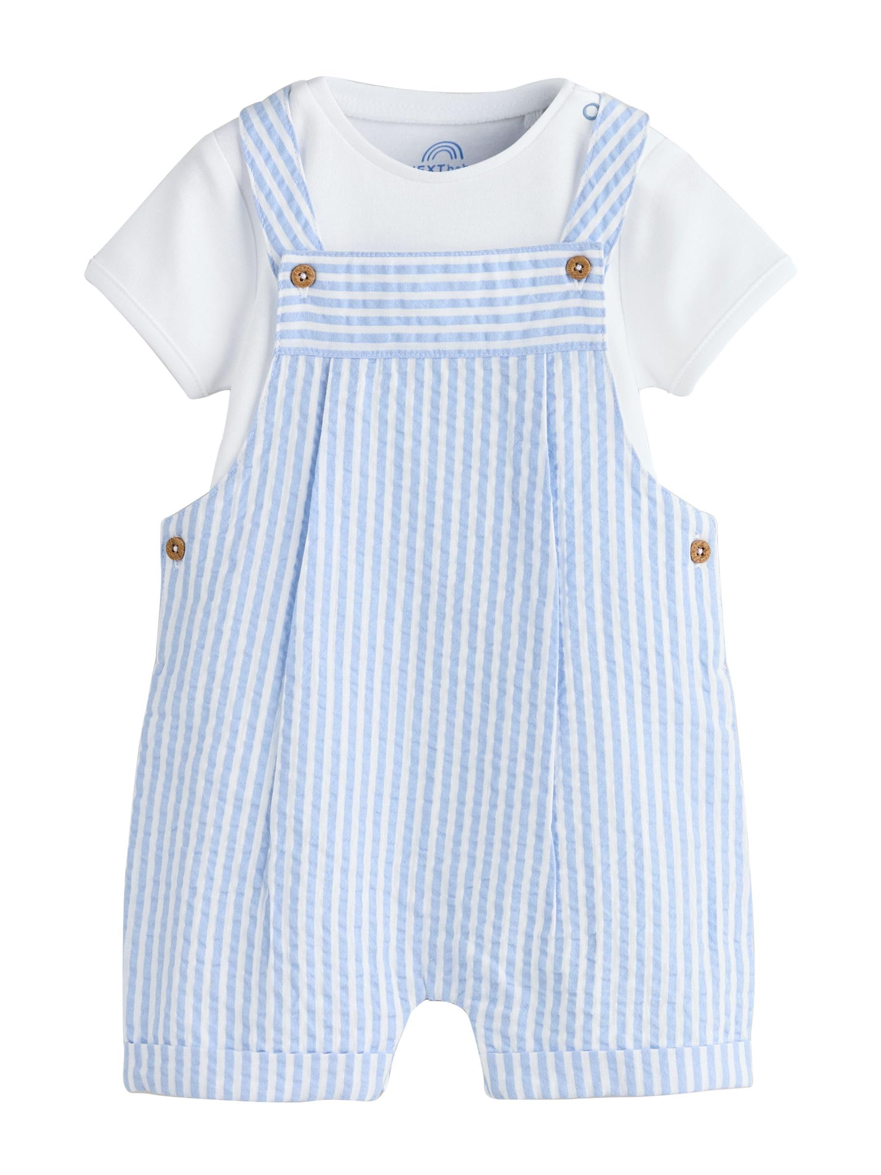 NEXT Bebés niño Conjunto de Peto y Bodi Tejidos para bebé