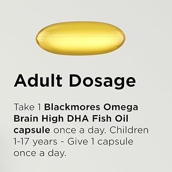 Omega BRAIN 1000MG Capsules 60 Tablets