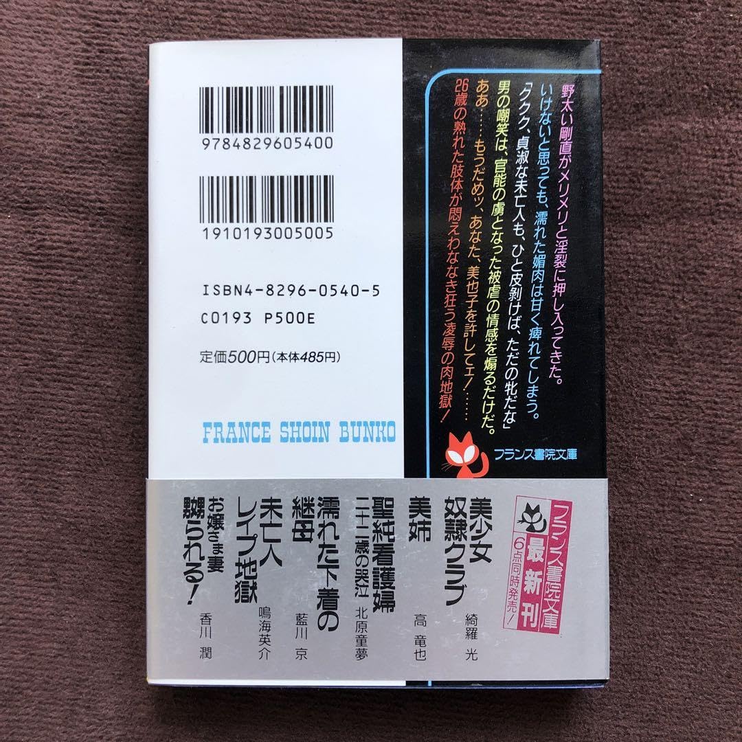 フランス書院文庫他 官能小説まとめ売り◇古本/未検品未清掃/ノー