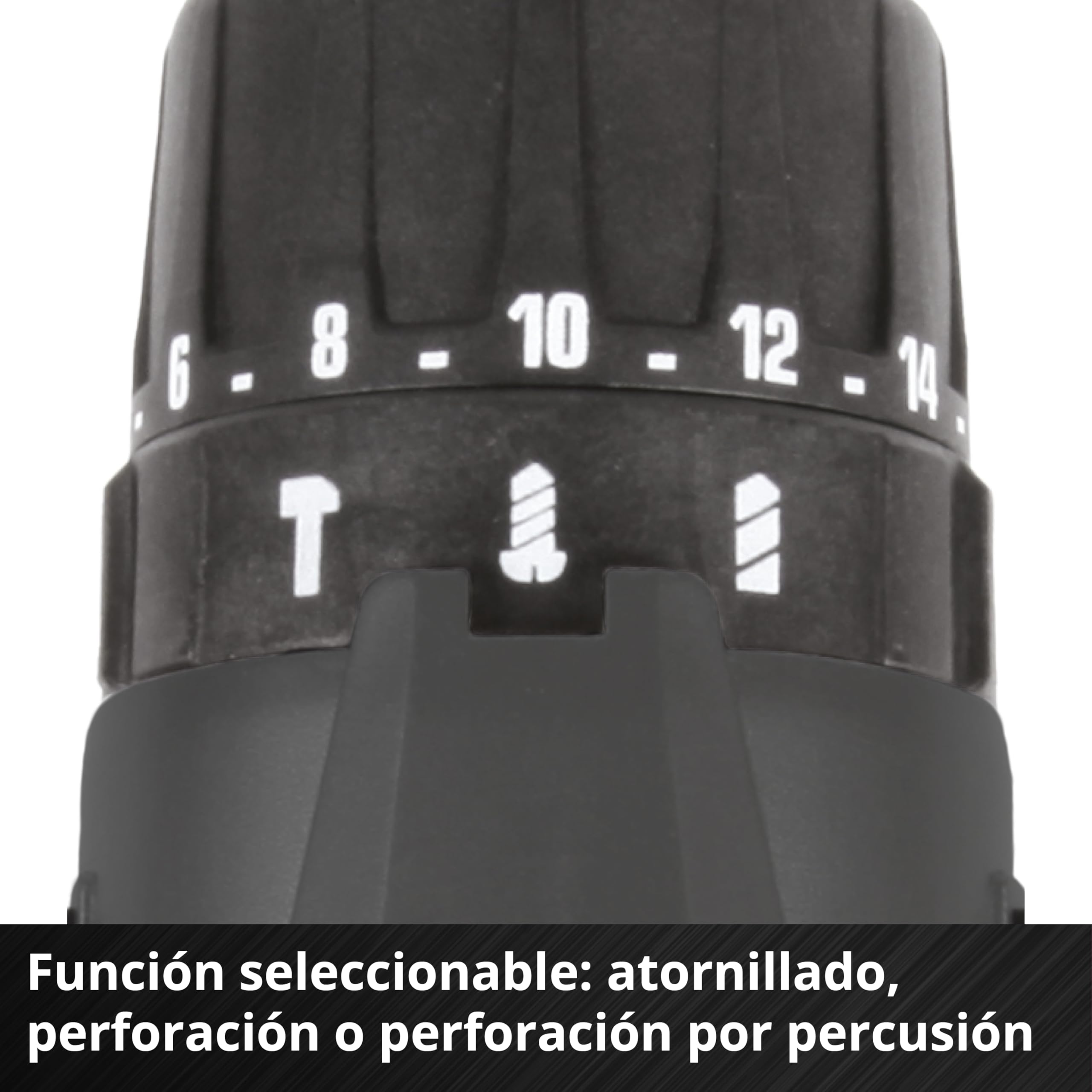 Taladro percutor con batería TE-CD 18/2 Li-i +64 PXC de Einhell (18 V, 44 Nm, engranaje de 2 veloc., incl. 2 baterías 2,0 Ah, cargador rápido, maletín y set de acces. de 64 piezas)