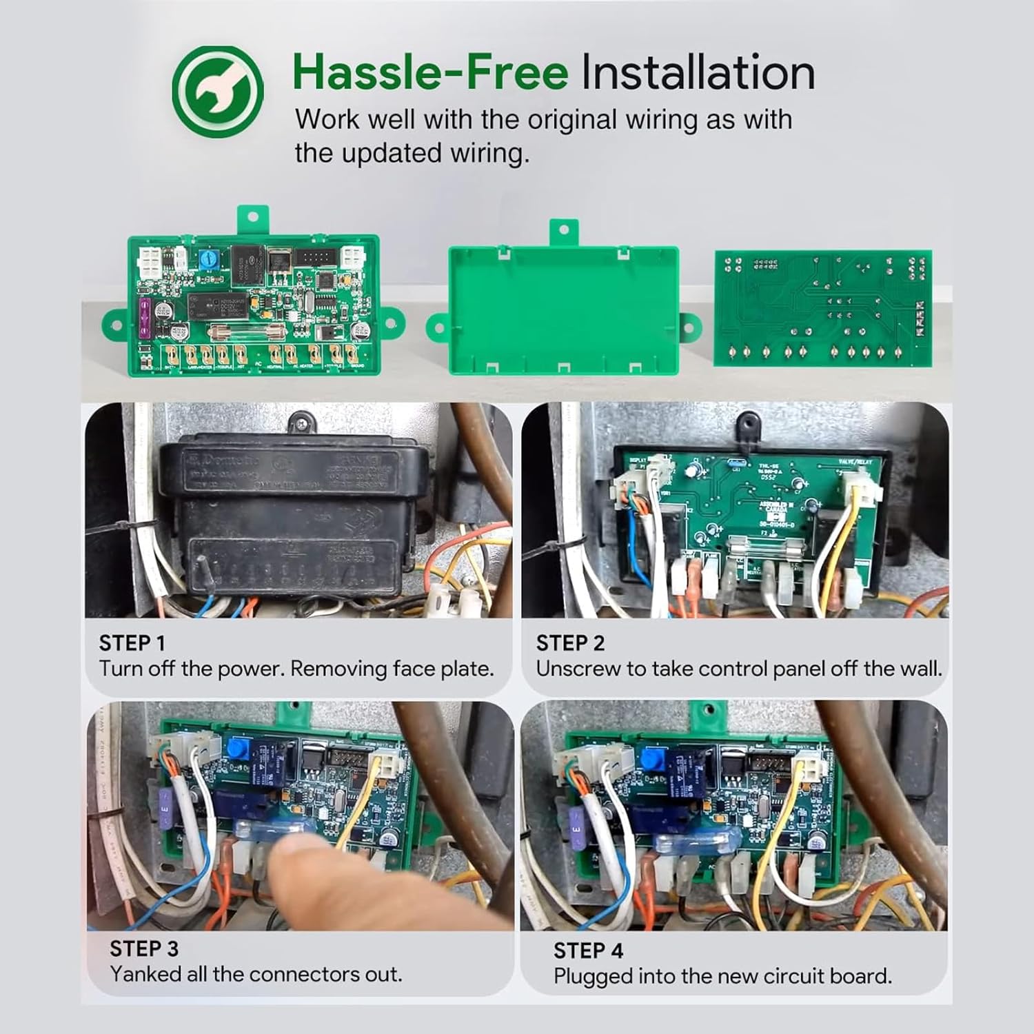 Refrigerator Main Control Board Replacement 3850415.01 Replacement for Enhances Cooling & Durability