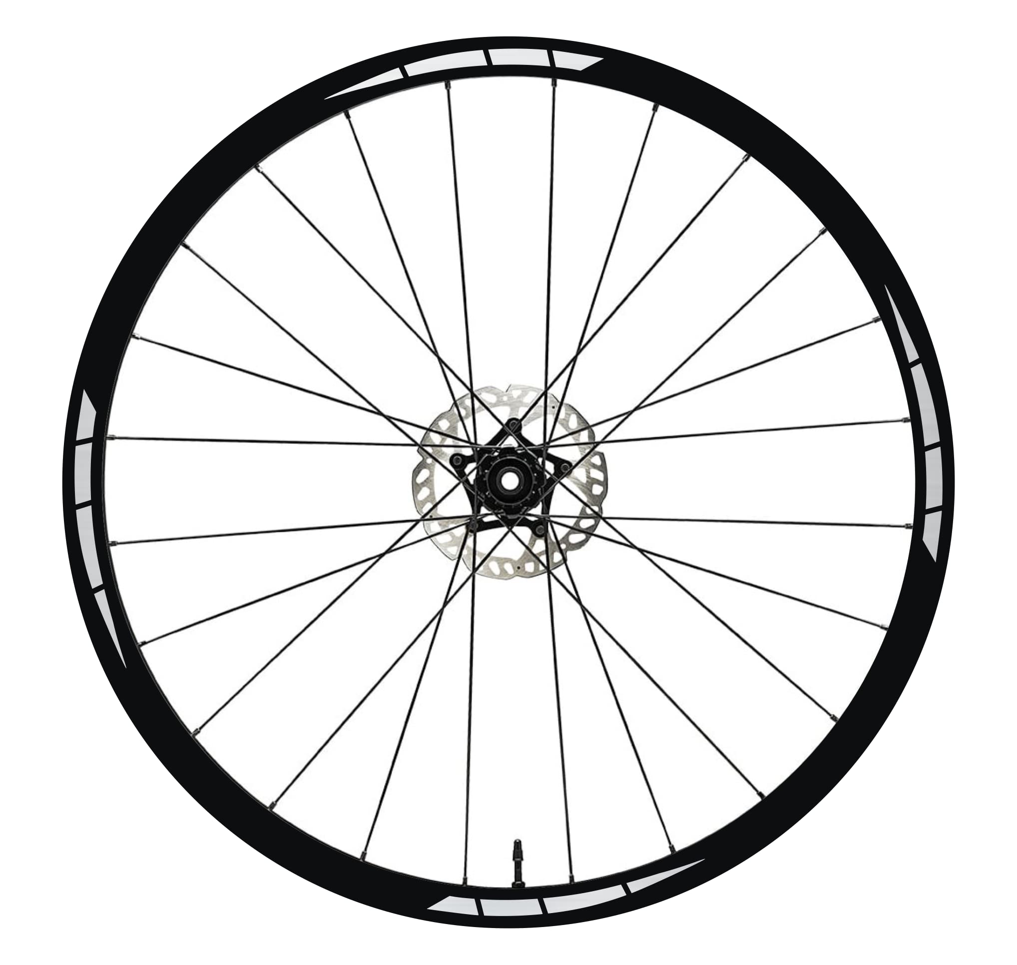 Autocollants pour jantes de vélo - WTB - Frequency-i - 27.5 - Blanc et Autocollants pour jantes de vélo - WTB - Frequency-i - 27.5 - Blanc et