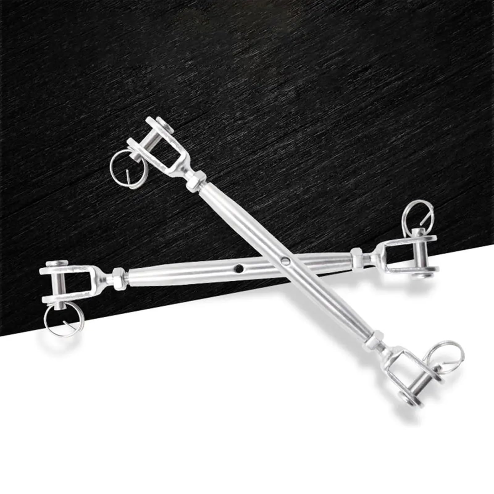 Tenditore in acciaio inox, 5 pezzi M4-M10 304 in acciaio inox marino sartiame vite tenditore per cavo giardino recinzione