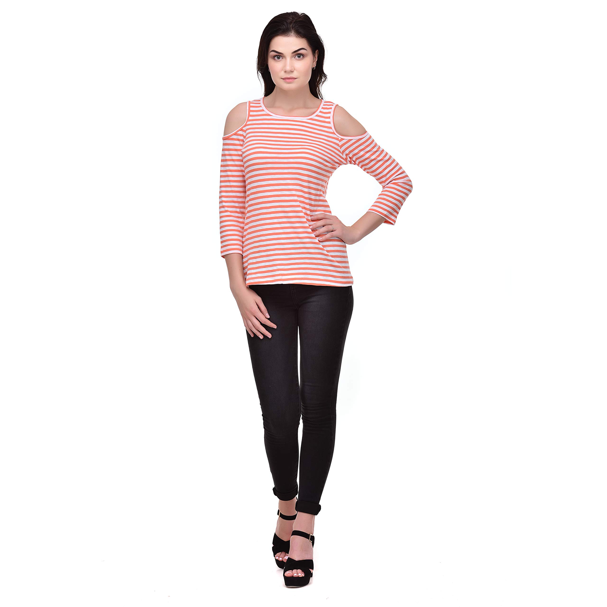 Women's Women's Full Sleeve Cotton Top with Plus Size (2XS to 10XL)