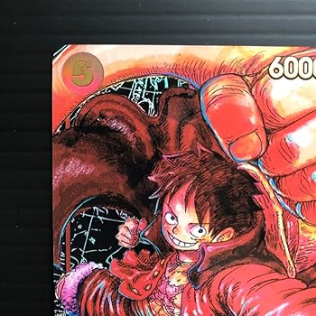 Amazon.co.jp: ワンピ ースカード☆モンキー D ルフィ SR