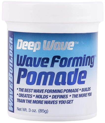 WaveBuilder Pomada formadora de ondas profundas Fórmula original construye, crea, sujeta, define las ondas del cabello, 3 onzas