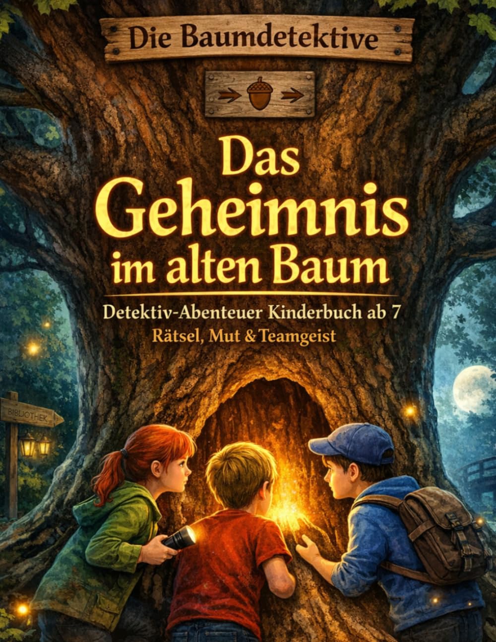 Das Geheimnis im alten Baum: Detektiv-Abenteuer Kinderbuch ab 7: Rätsel, Mut & Teamgeist (Die Baumdetektive)