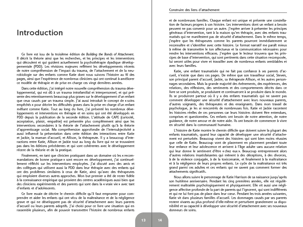 Construire des liens d’attachement: Modèles d'intervention auprès des enfants traumatisés