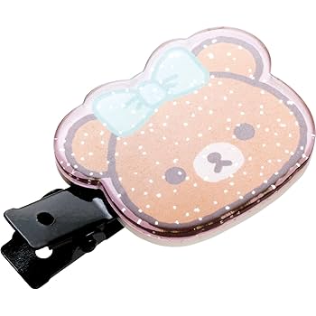チャイロイコグマ ヘアクリップ 前髪クリップ リラックマ 新品未使用 楽天市場】リラックマ ぷくっと前髪クリップ チャイロイコグマ