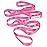 Trideer Stretching Strap Yoga Strap Physical Therapy for Home Workout, Exercise, Pilates and Gymnastics, 10 Loops Non-Elastic Stretch Bands with Aesthetic Packaging for Women & Men (Pink)