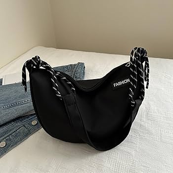 Amazon.co.jp: PINKLALA 原宿編みロープクロスボディバッグ