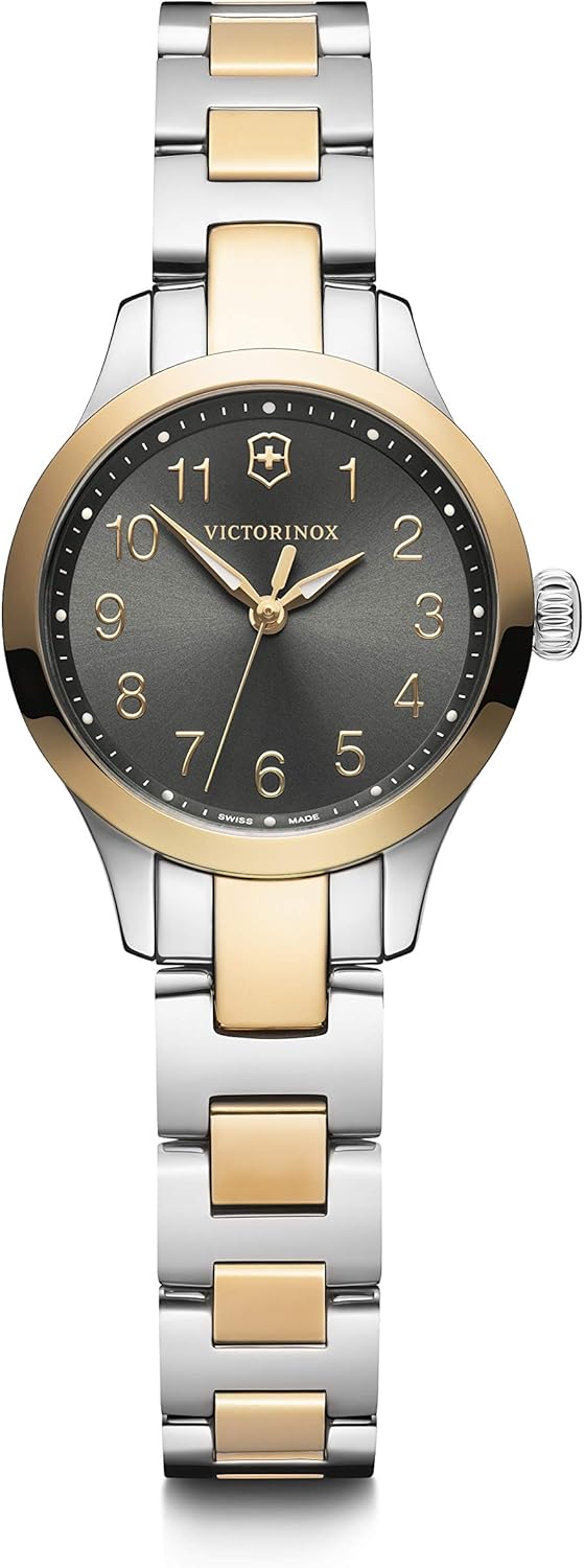 Victorinox Donna Alliance XS - Orologio al quarzo analogico in acciaio inossidabile fabbricato in Svizzera 241841