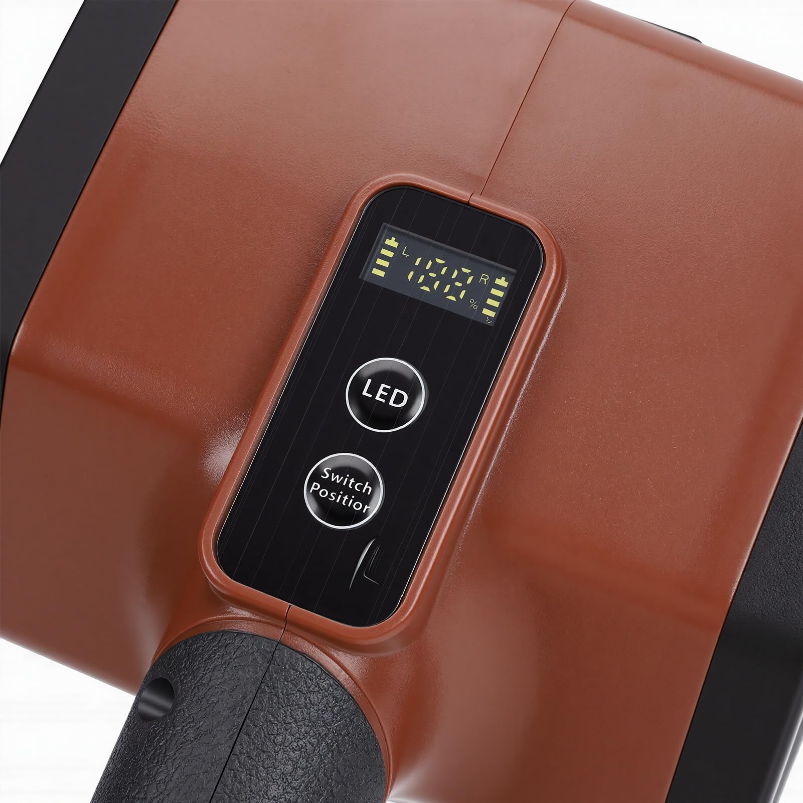 Spazzola per Griglia Elettrica, Spazzola per Barbecue Rotante Ricaricabile con Motore Brushless da 800 Giri/min, Luce LED e Batteria da 3000 MAh per Campeggio All'aperto e Tutti