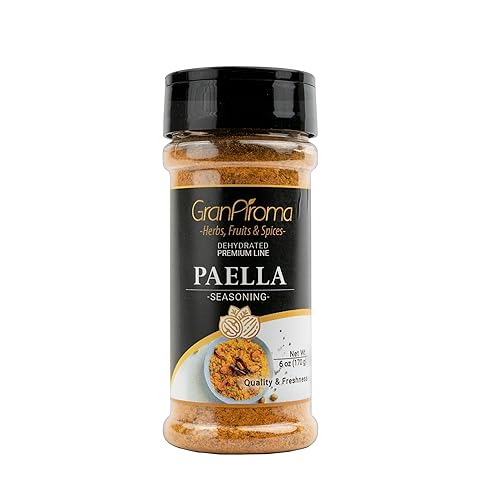 Miniatura 9 de GranAroma Condimento para paella, 12.8 oz, auténtica mezcla de especias, contiene azafrán, cocina española