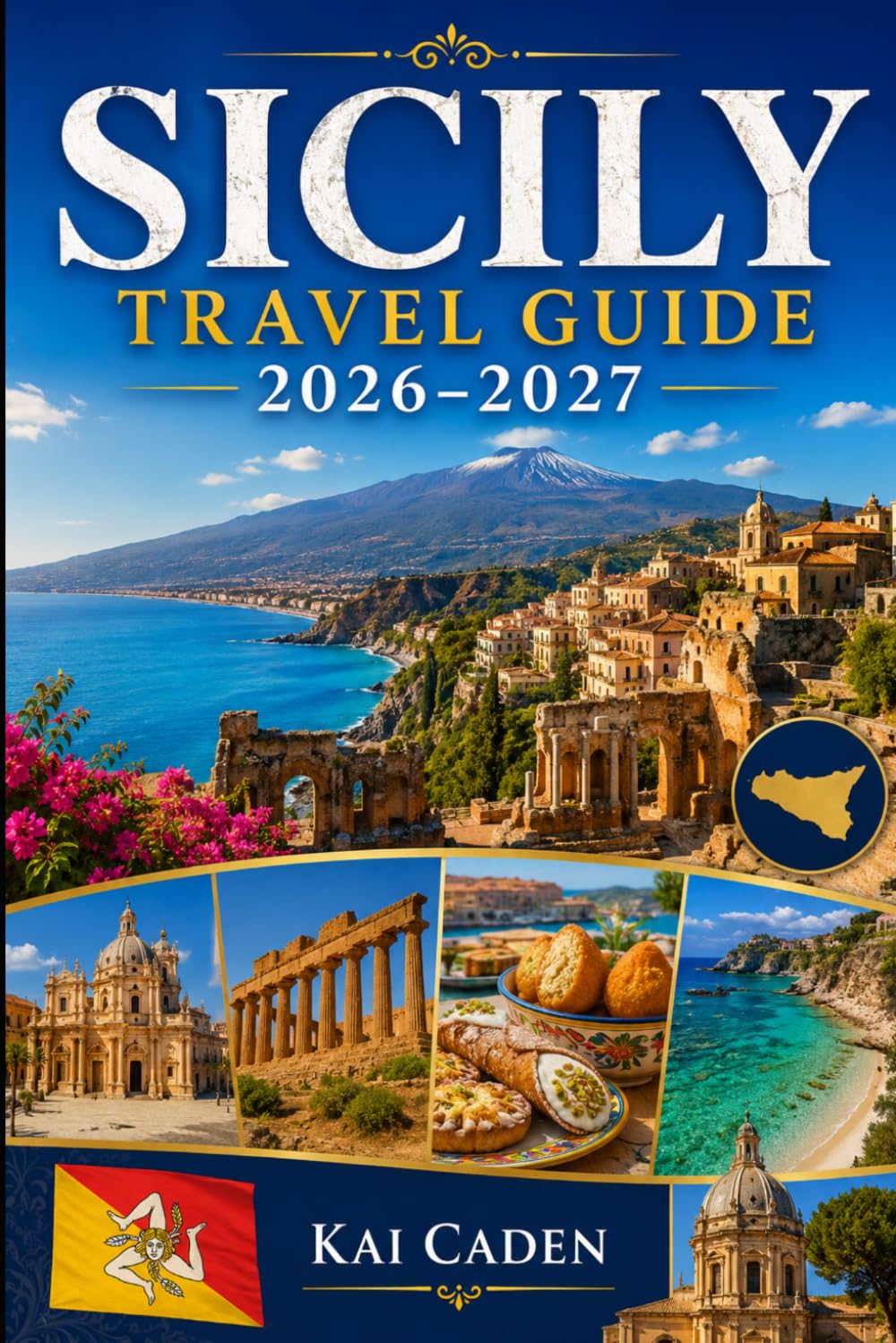 Sicily Travel Guide 2026–2027: Explore Palermo, Catania, Taormina, Syracuse, Cefalù, Mount Etna, the Valley of the Temples, top beaches, local foods ... couples, families, and solo travelers