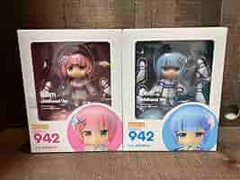 Re：ゼロから始める異世界生活  ねんどろいど  レム ラム 幼少期 Re:ゼロ」ラムとレム“幼少期姿”でキュートにねんどろいど化