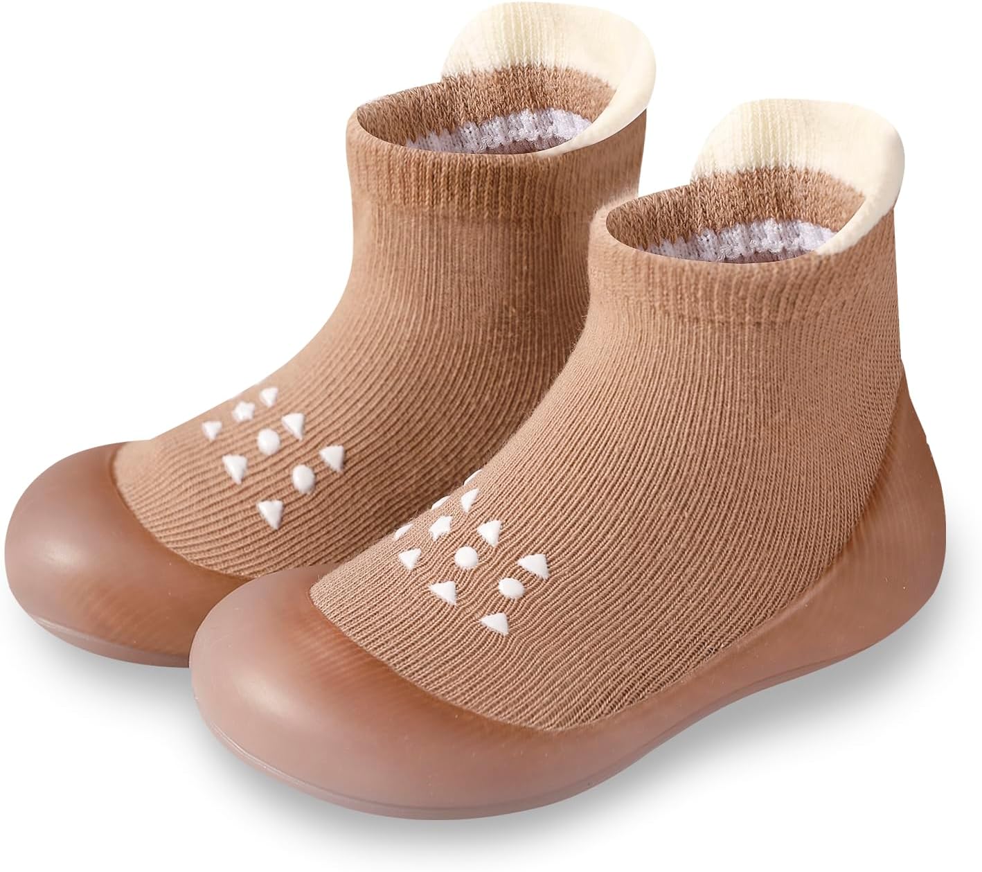 Baby Shoes Boys Girls Sneakers Infant Slip On Walking Shoes Non Slip Baby Sock Shoes with Flexible Sole
