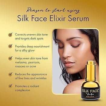 Amazon.com: SILK FACE Elixir Serum by Coco March – Anti-Aging