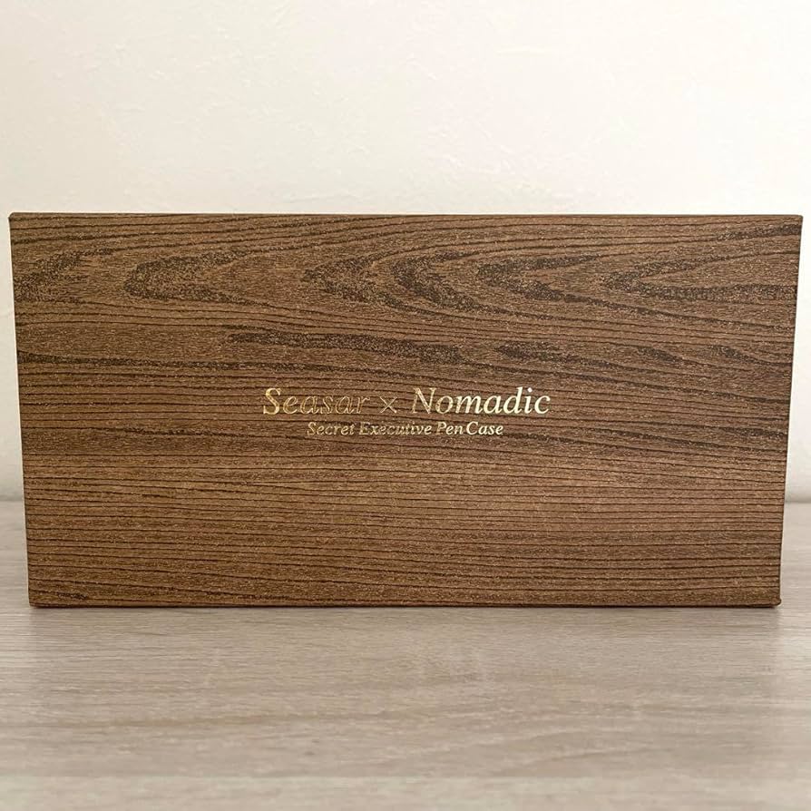 Seasar×Nomadic Black Executive Pen Case 予約商品】SY-01 しーさーコラボペンケース | NOMADIC公式ECショップ