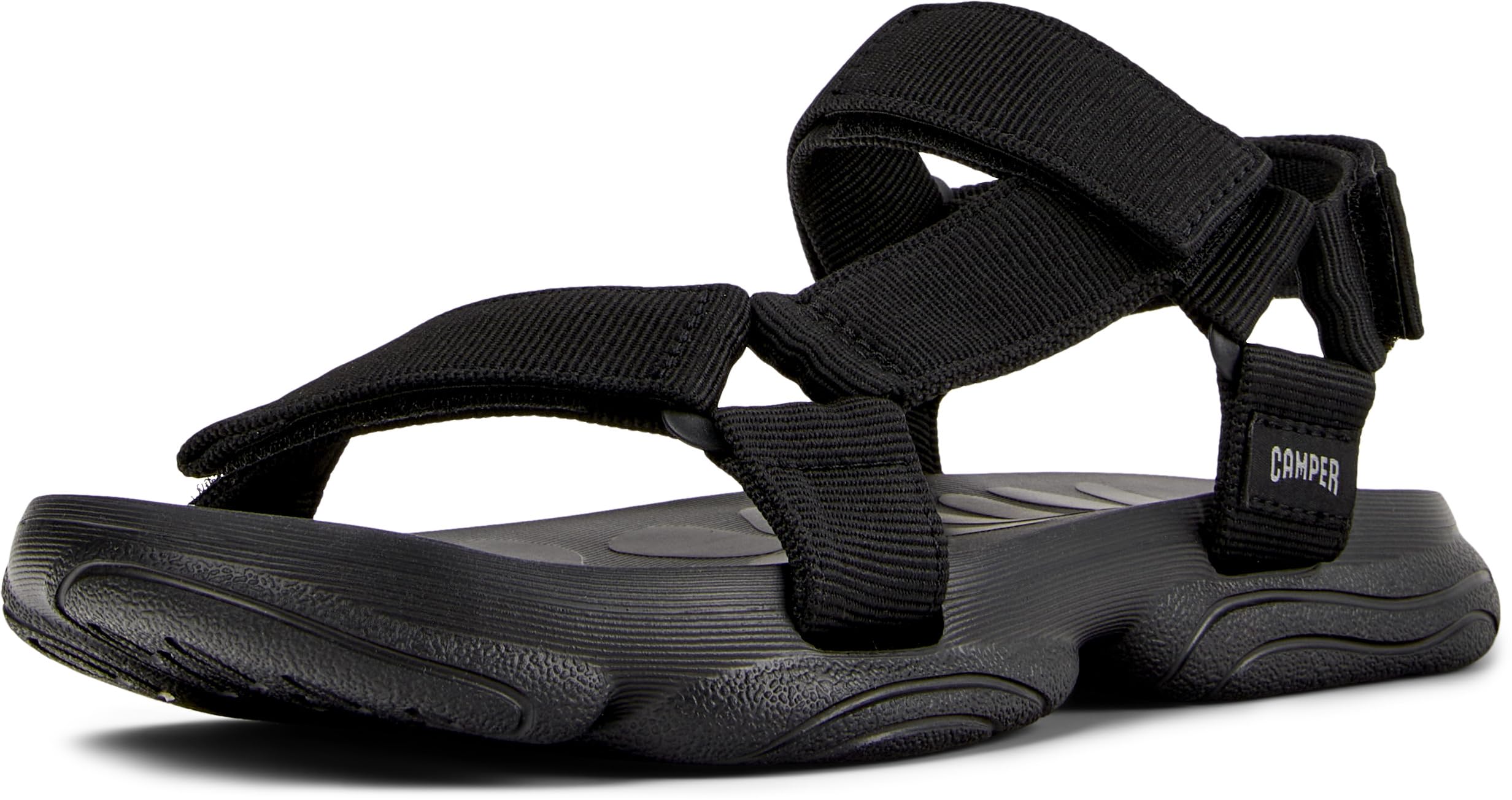 Camper Men's Black Karst Sandal Flat Sandals - Flat Sandals - 11 Uk - Shoes