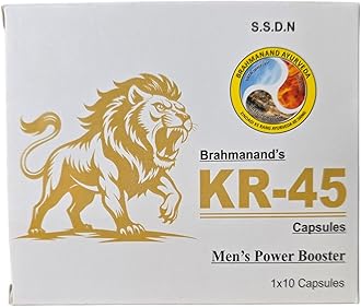 Brahmanands Ayurveda Original KR-45 capsules,10N (Pack of 2)