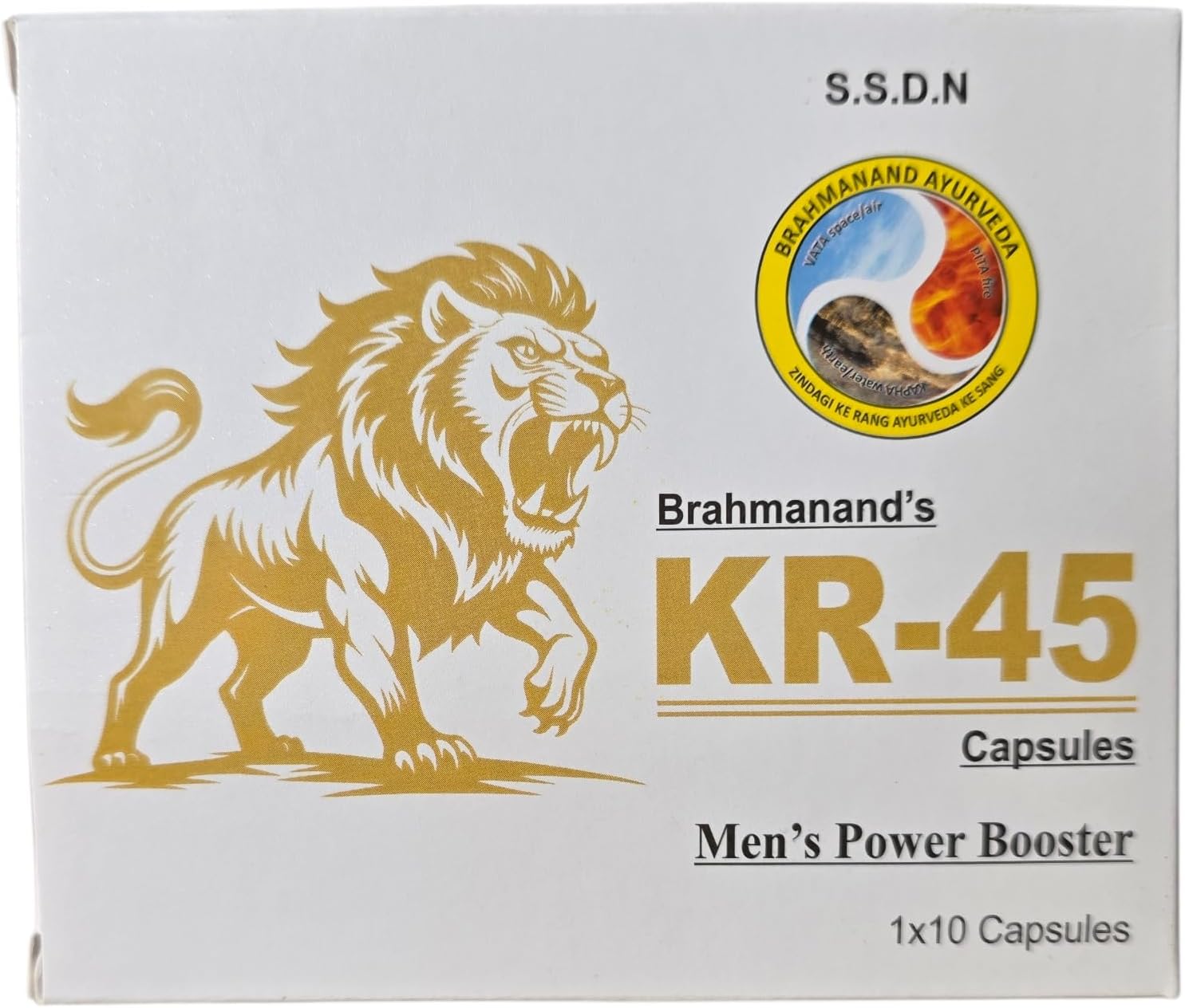 Brahmanands Ayurveda Original KR-45 capsules,10N (Pack of 2)