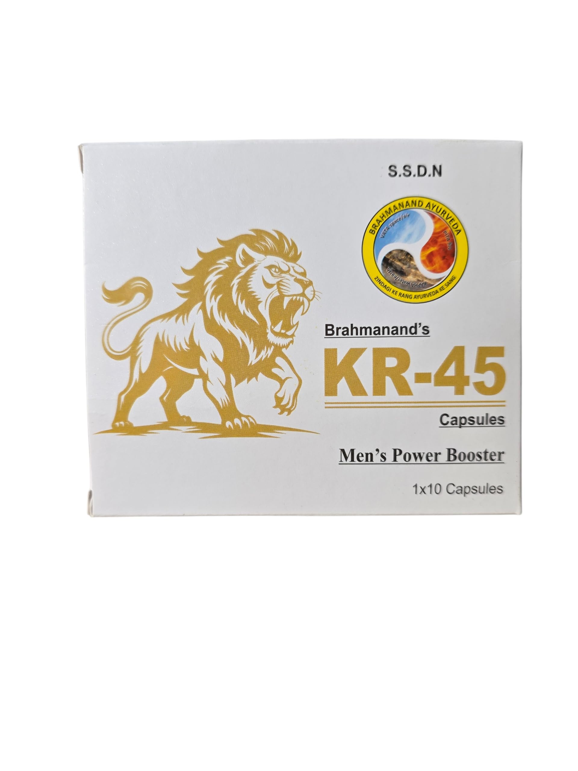 Brahmanands Ayurveda Original KR-45 capsules,10N (Pack of 2)