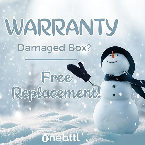 Miniatura 7 de Onebttl Regalos de muñeco de nieve para mujeres, vaso único de muñeco de nieve para amantes de los muñecos de nieve, vaso delgado de acero