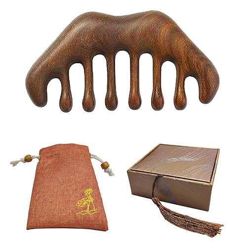 MIUPOO Gua Sha Peine, masajeador manual de cabeza, masajeador de cuero cabelludo para crecimiento del cabello, rascador de cabeza, productos para el