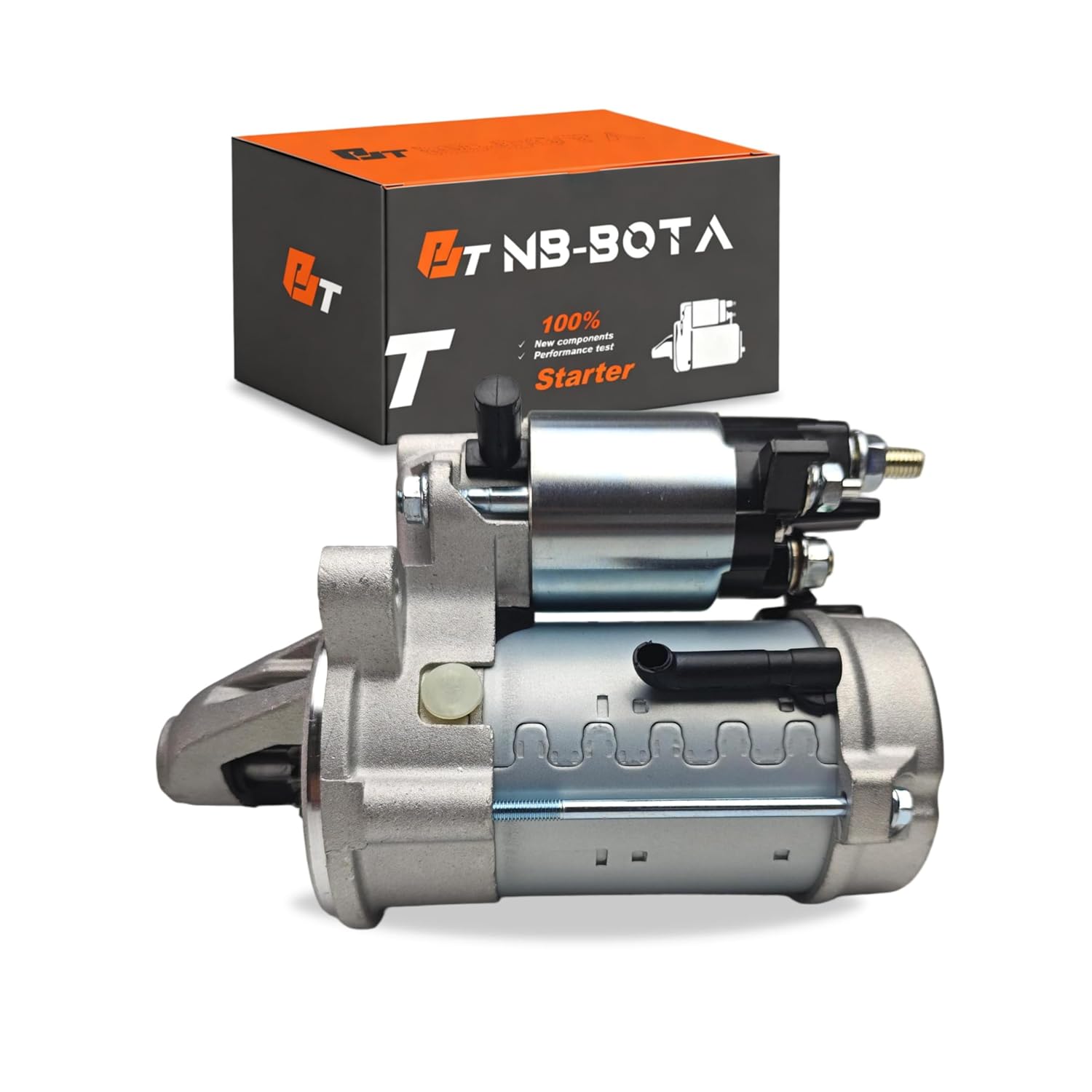 Starter Motor Compatible with Ford F150 5.0L 6.2L,Expedition 5.4L,F250 F350 F450 F550 Super Duty 6.2L 6.8L,E150,E250,E350,E450;for Lincoln Navigator,Replace#438000-0410,19247