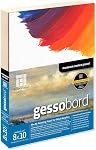 Ampersand Art Supply Museum Series Gessobord 8x8 | Panneau de peinture en bois Gesso 1/8" pour peinture à l'huile et acrylique & Mixte médias de panneau de toile alternative dans professionnel Art Fournitures