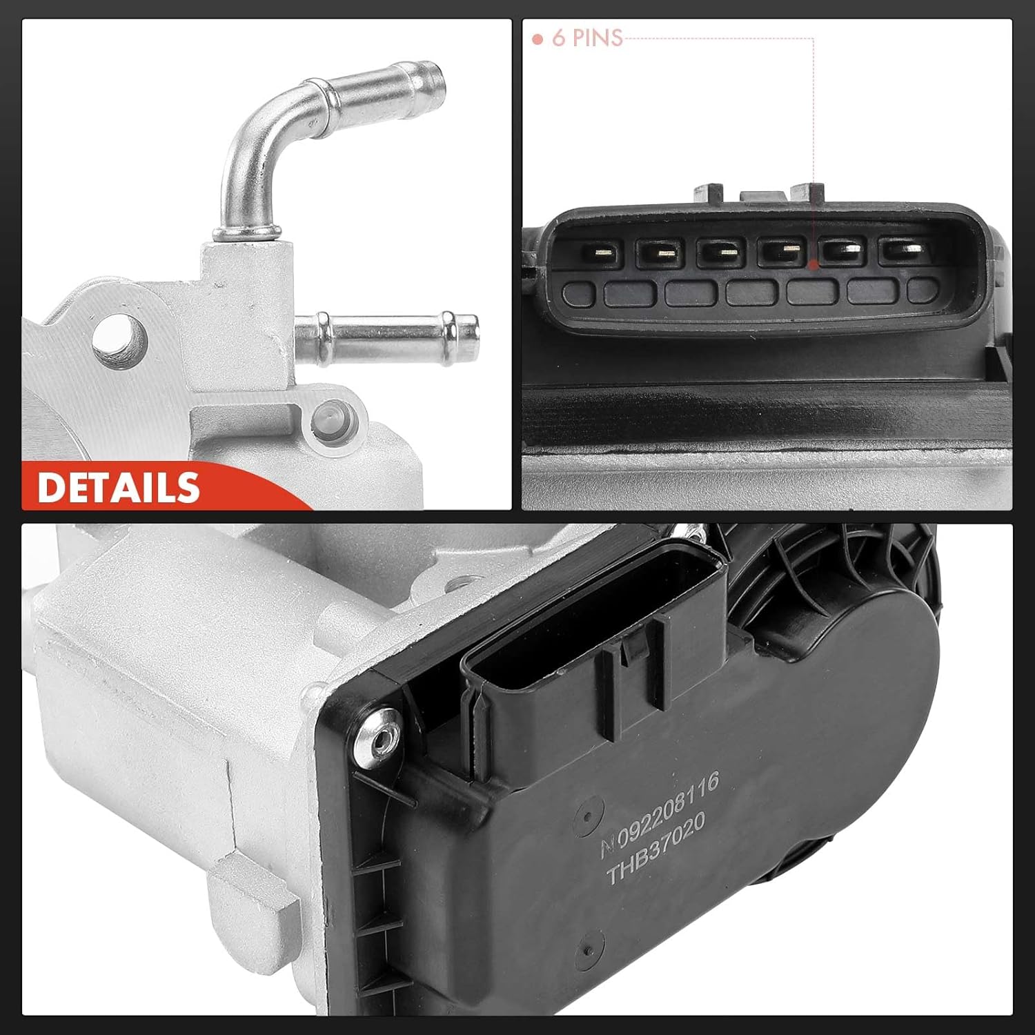 A-Premium Throttle Body Assembly with TPS Sensor Compatible with Scion xD 2008 2009 2010 2011 2012 2013 L4 1.8L Replace# 22030-37020, 2203037020
