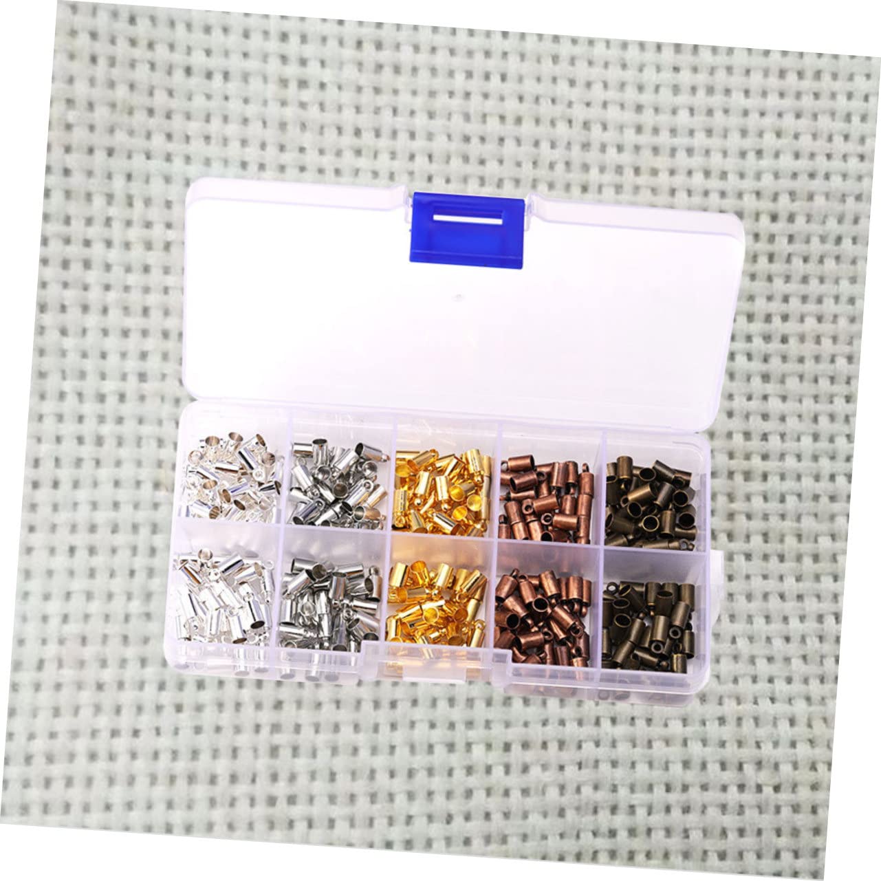 NUOBESTY 900 Piezas dijes para pulseras pequeñas salidas de aire en el suelo diver cuero sintetico accesorios de joyería redondos piezas de joyería hechas a mano ronda hebilla de cuerda