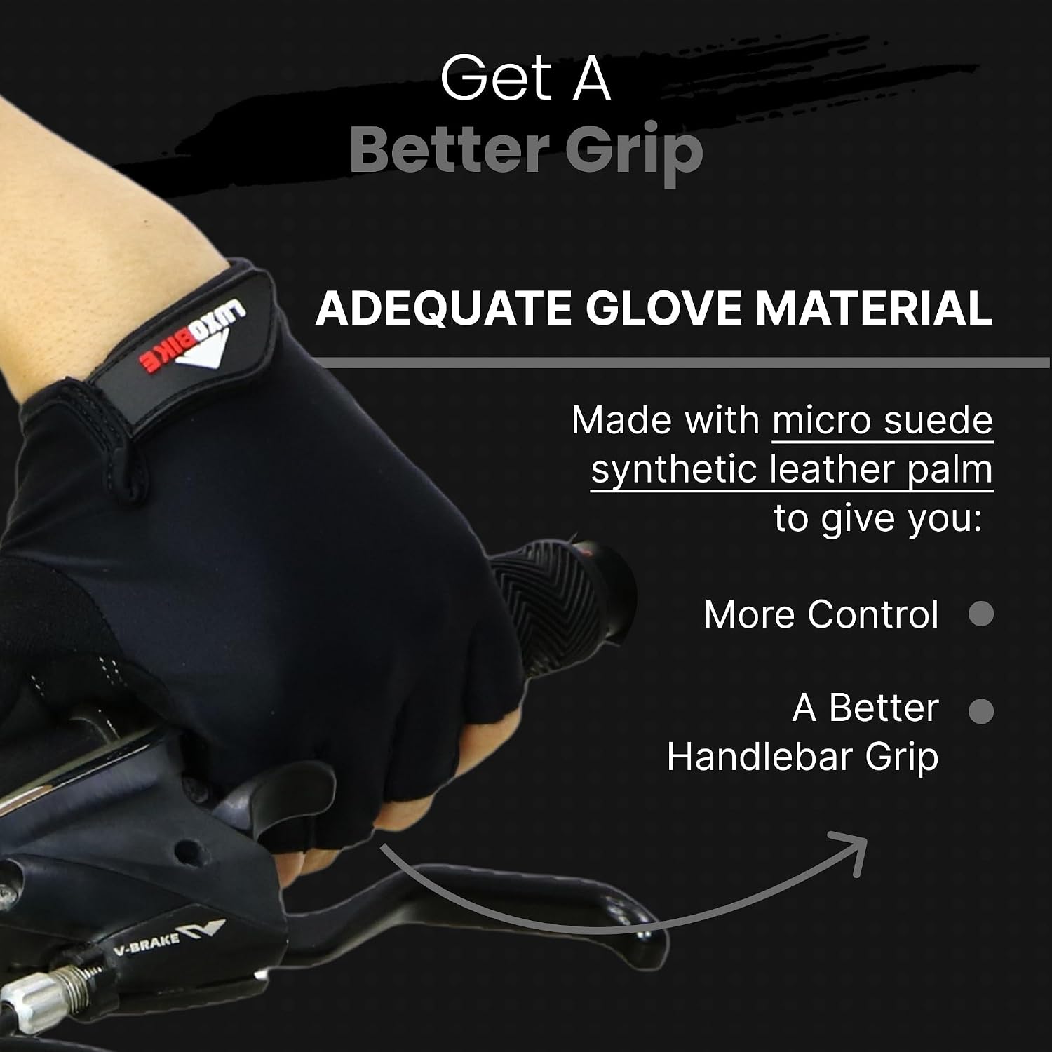 Bike Gloves for Men Cycling Biking Gloves Women - Padded Shock Absorbing Bicycle Riding, Anti-Slip Breahtable Half-Finger 's for Mountain Biker Ebike