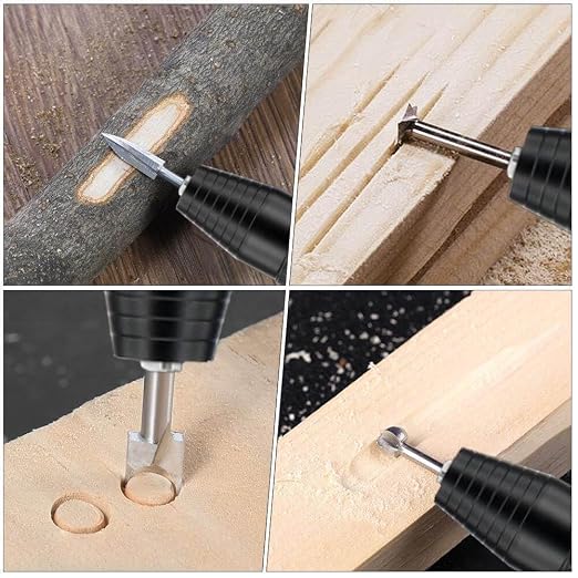Set 10 Piezas Puntas Para Tallado en Madera miniatura 5