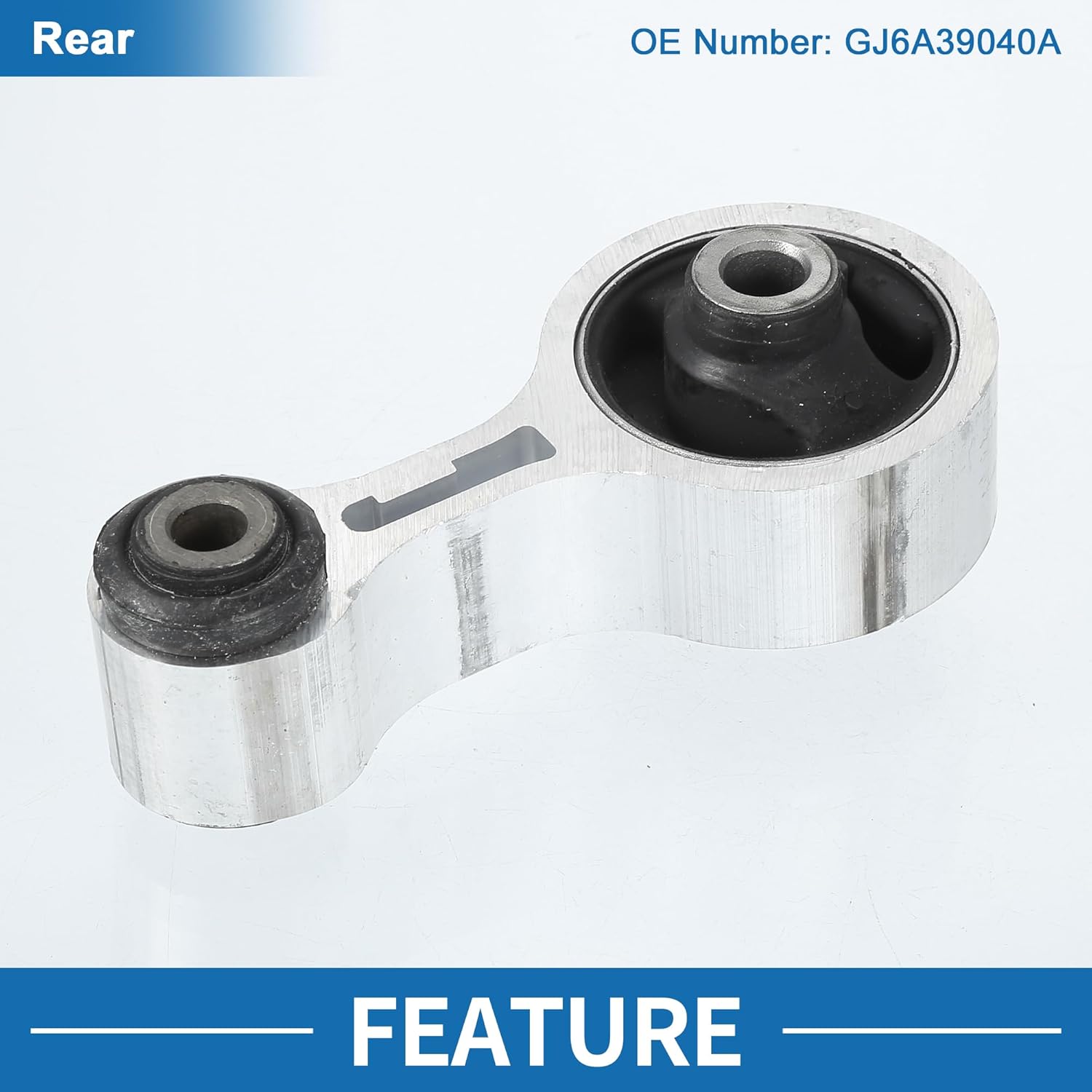 Engine Motor Mount No.GJ6A39040A Engine Mounting for Mazda 6 2.3L 2003-2008 Metal Rubber