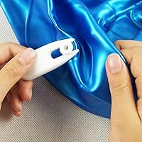 Vista 5 de Exercise Ball Pump, Hand Air Pump for Stability Workout Yoga Ball, with 10 Plugs for Valve & 2 Plug Remover for Easy Deflation