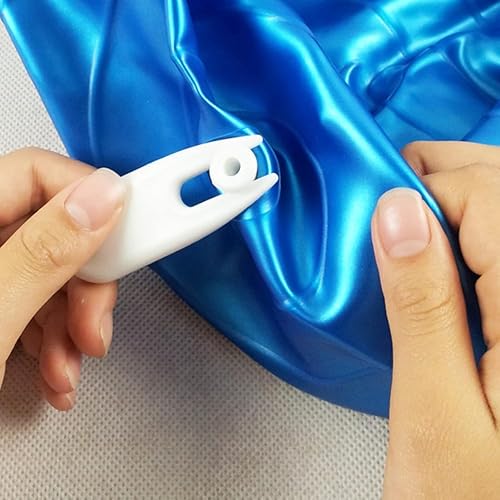 Miniatura 5 de Exercise Ball Pump, Hand Air Pump for Stability Workout Yoga Ball, with 10 Plugs for Valve & 2 Plug Remover for Easy Deflation