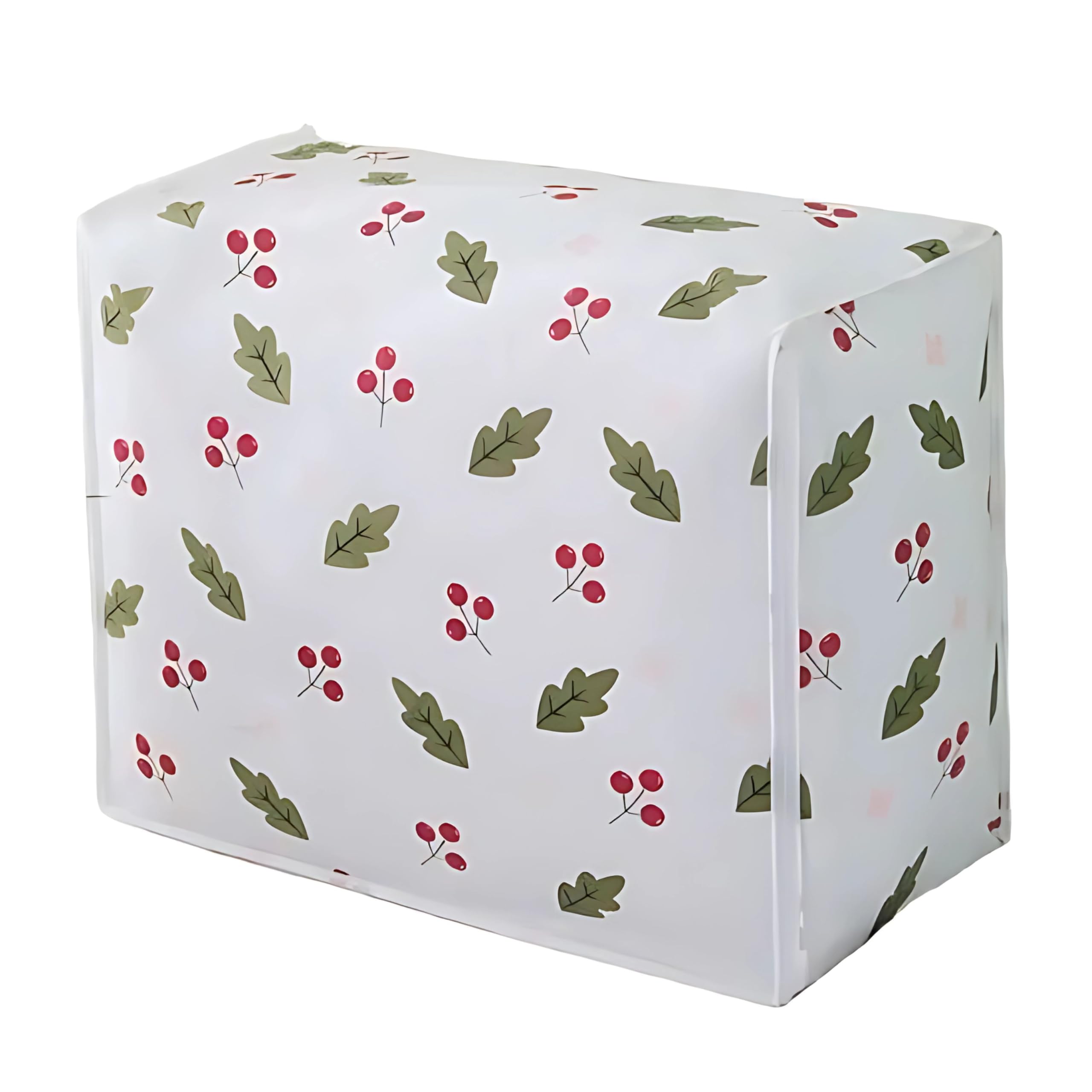 Blanket Storage Bag | Foldable Clothes Organizer with Zipper | Waterproof & Dustproof Fabric | Space-Saving Storage for Quilts, Comforters, Sarees & Seasonal Clothes (60 x 40 x 20 CM)-image-23
