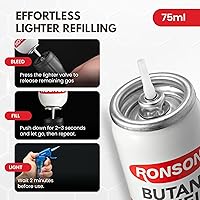 Vista 6 de Ultra combustible de butano marca Ronson