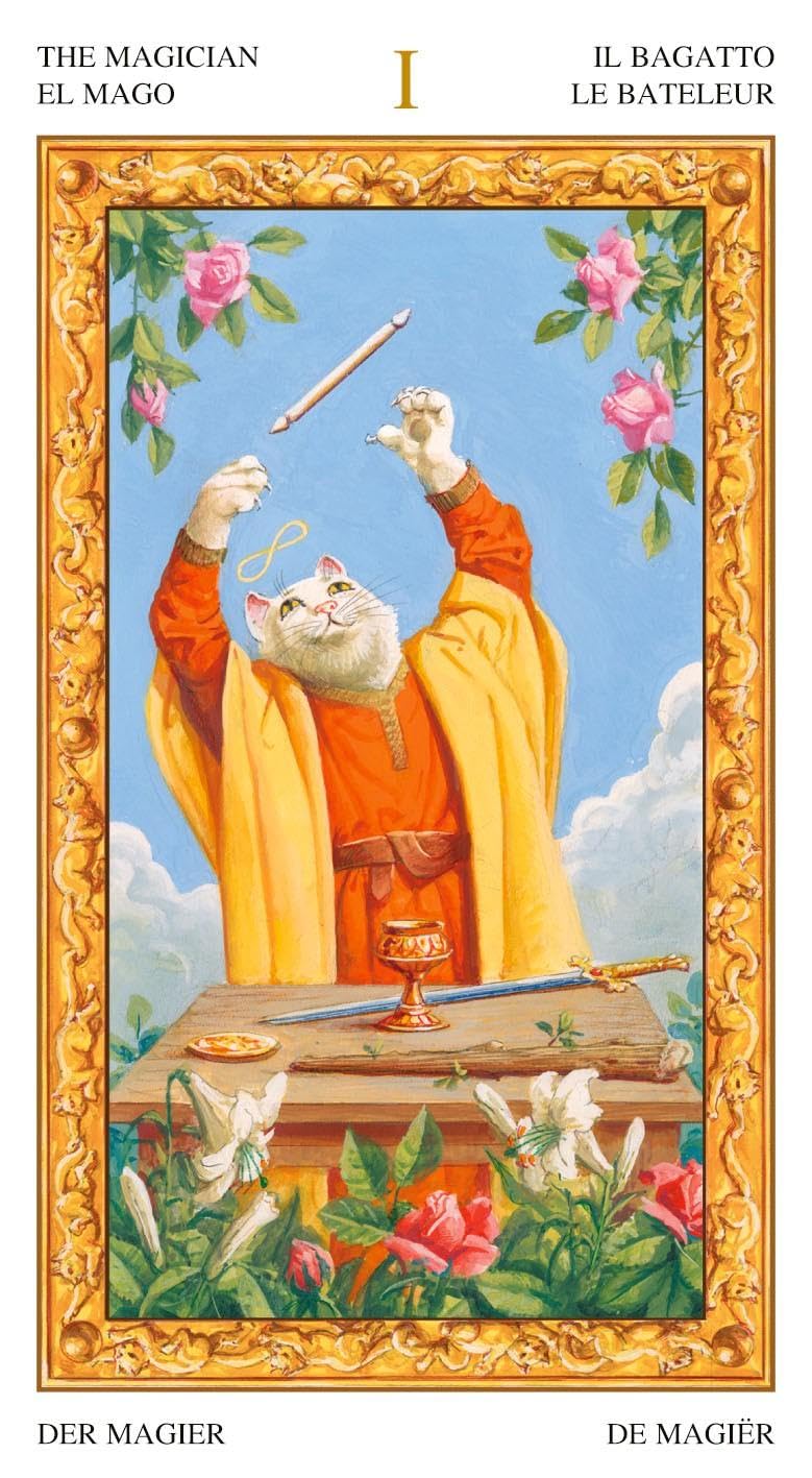 Tarocchi dei gatti bianchi. Con istruzioni