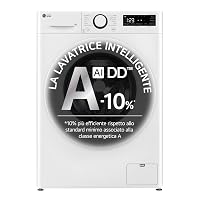LG AI DD F2R3S09AIDD Lavatrice Slim a Carica Frontale 9kg Serie R3