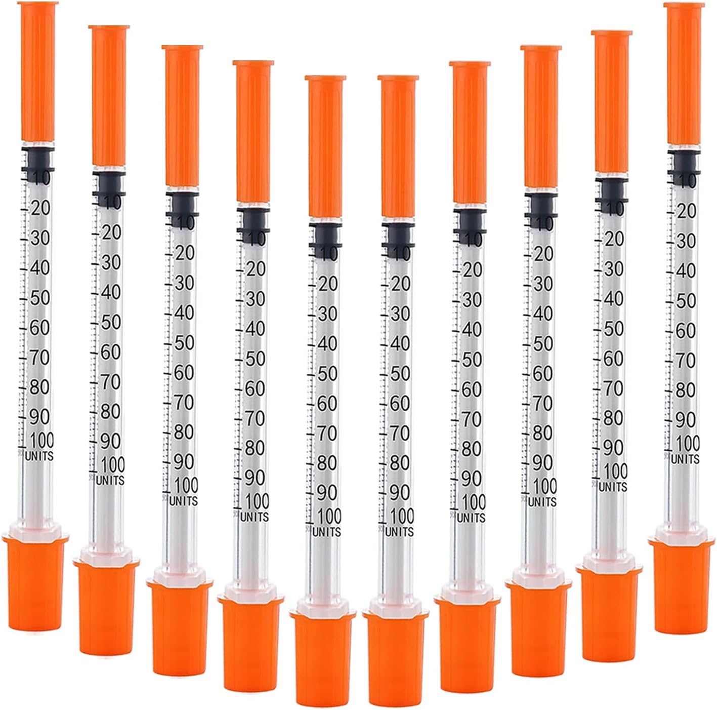 1CC/ML Syringes with 30G 1/2" (13mm) Needle, Lab Supplies, Individual Wrapped, Pack of 30 (1CC 30G 1/2"-30PACK)