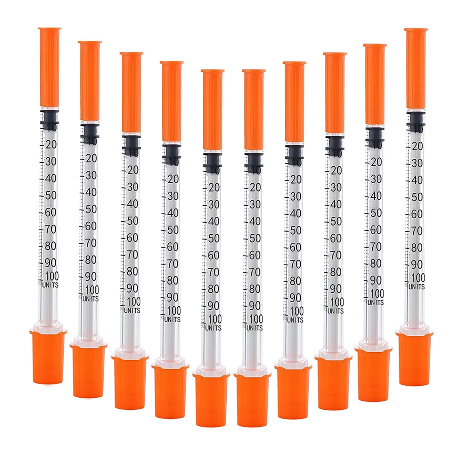 1CC/ML Syringes with 30G 1/2" (13mm) Needle, Lab Supplies, Individual Wrapped, Pack of 100 (1CC 30G 1/2"-100PACK) — Amazon image 10