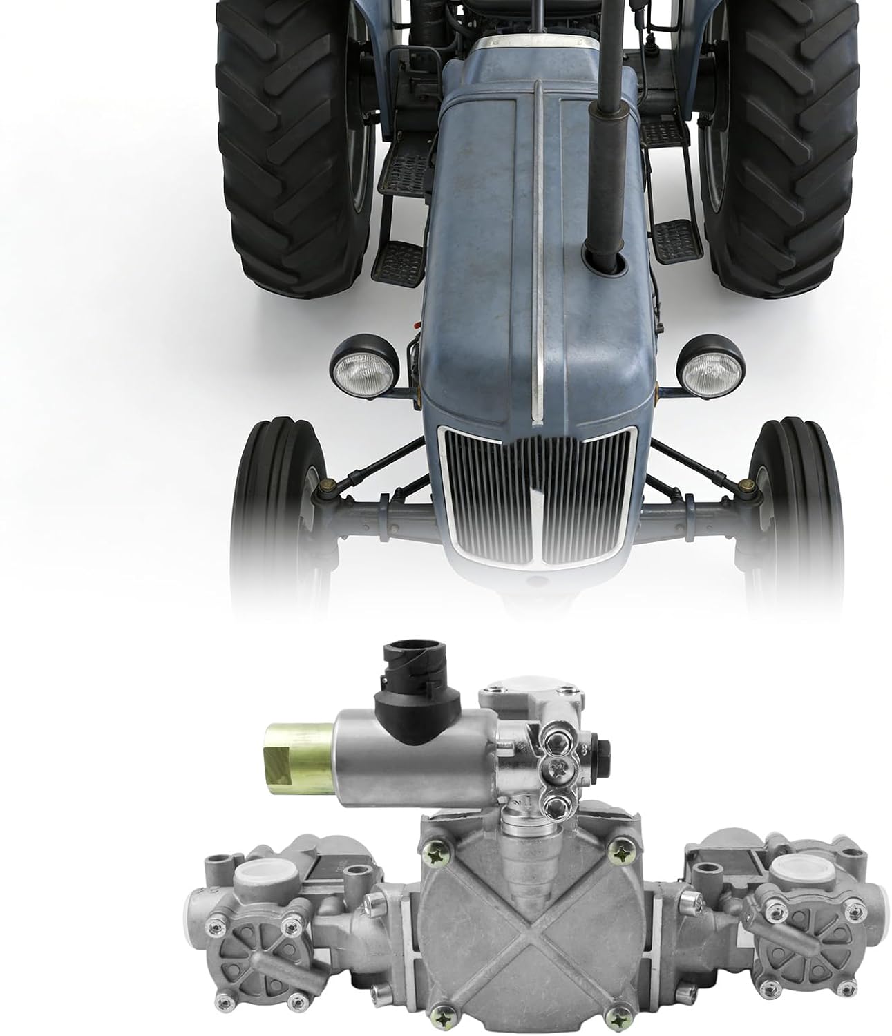 4725002230 12V Rear ABS Valve Modulator Fit for Wabco S4725002230 ABS Valve and Electronic Control Unit Assembly for Tractor 4S/4M 6S/4M Replacement for S4725002230