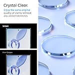 Spigen Tempered Glass Screen Protector [GlasTR EZ Fit] designed for Galaxy S24 Ultra [Case Friendly] - 2 Pack | Easy installation, crystal-clear, scratch-resistant, 9H hardness