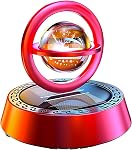 Kwak's Car Air Freshener Solar Energy Rotating Refillable Air Purifier for Car Interior Dashboard Autorotation Decoration Accessories (6 Packs Air Freshener Refill Tablets)